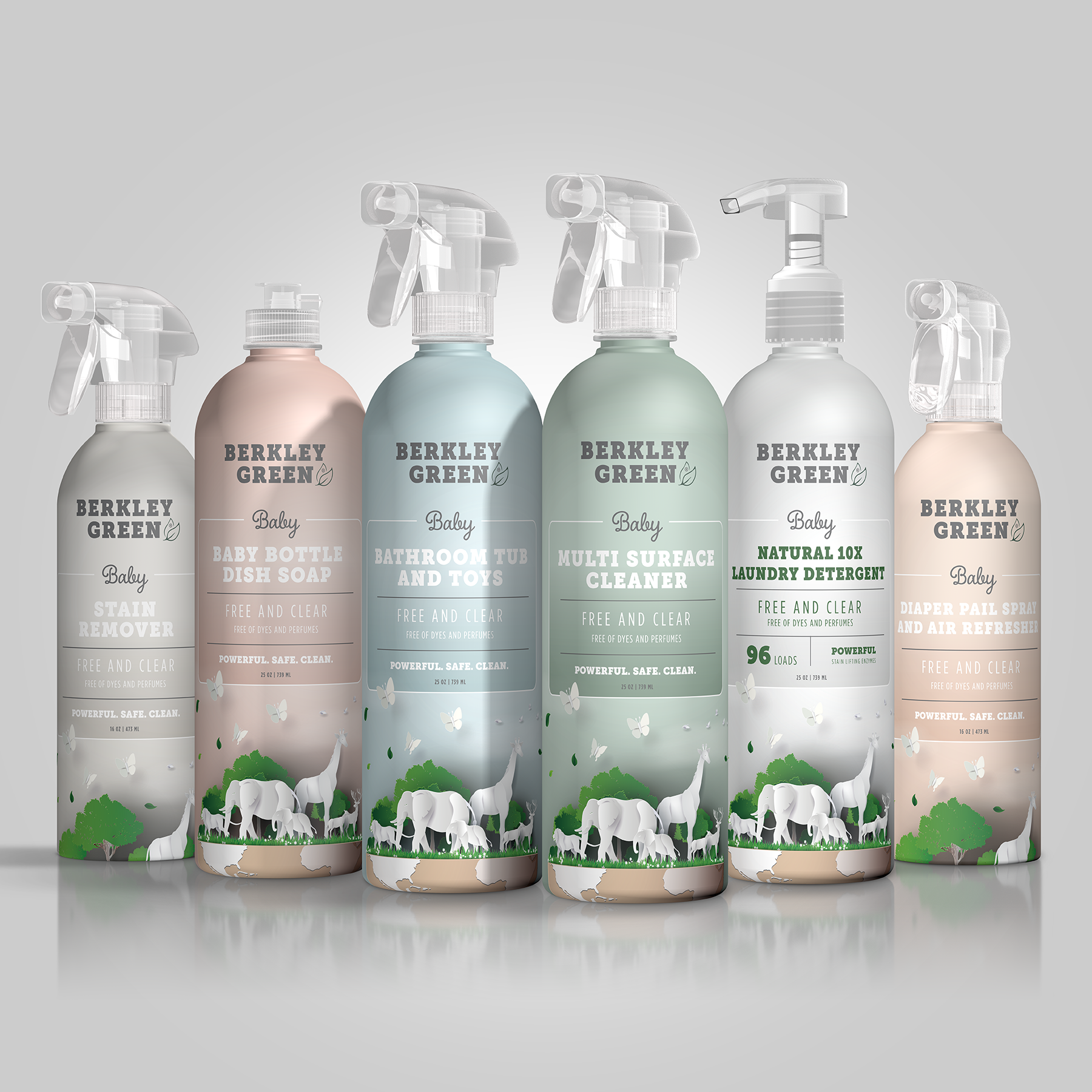 Eco Baby Diaper Pail Spray & Air Refresher (16oz bottle)