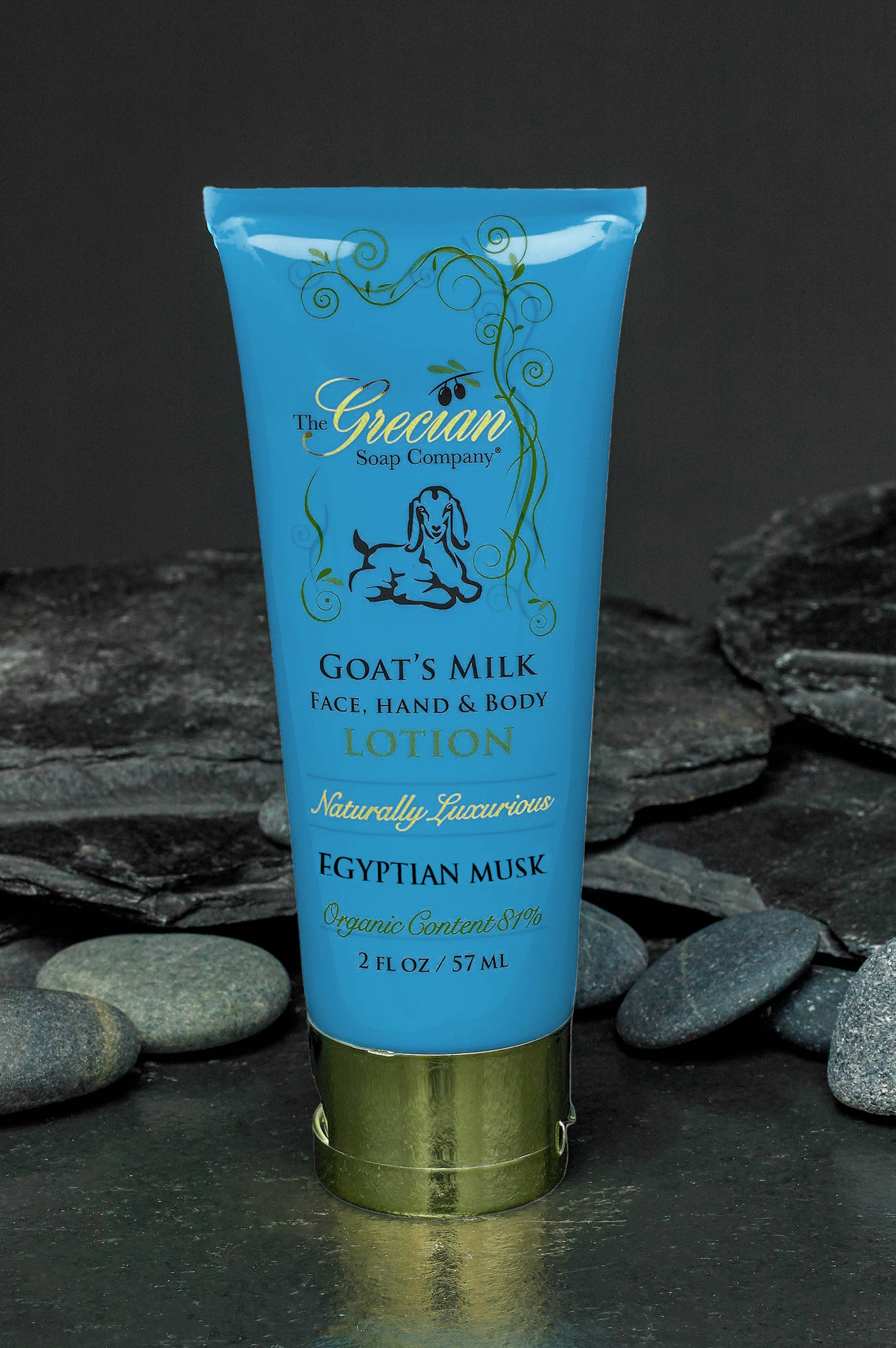 Organic Beauty Hydrating Goat Milk Lotion Tubes 2oz.