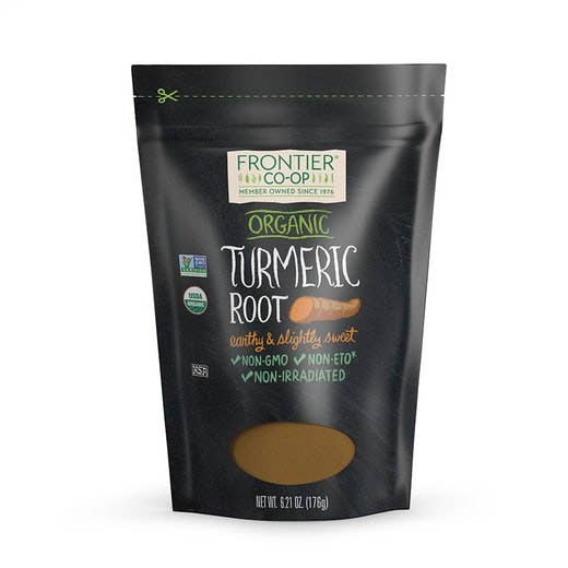 Frontier Co-op Turmeric Root, Certified Organic