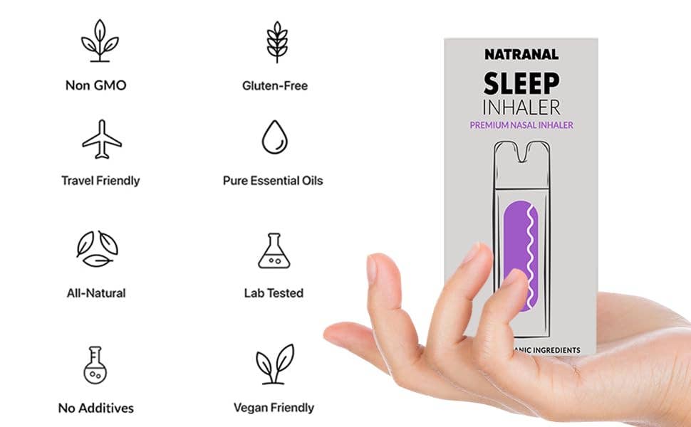 Natranal Sleep Aromatherapy Natranal Weight Aromatherapy Dual Chamber Nasal Inhaler
