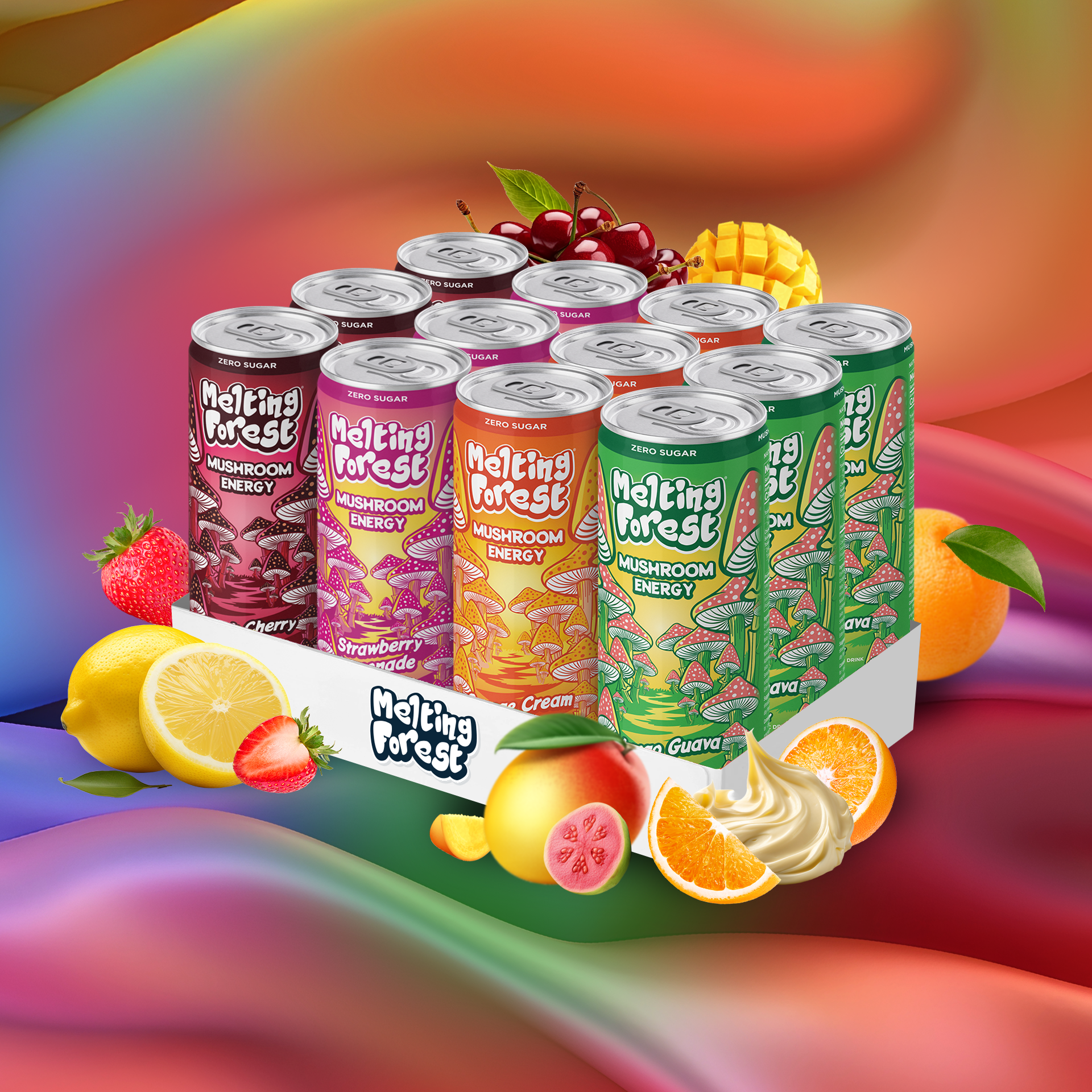 Mushroom Energy Drink |  Variety Pack | Adaptogen