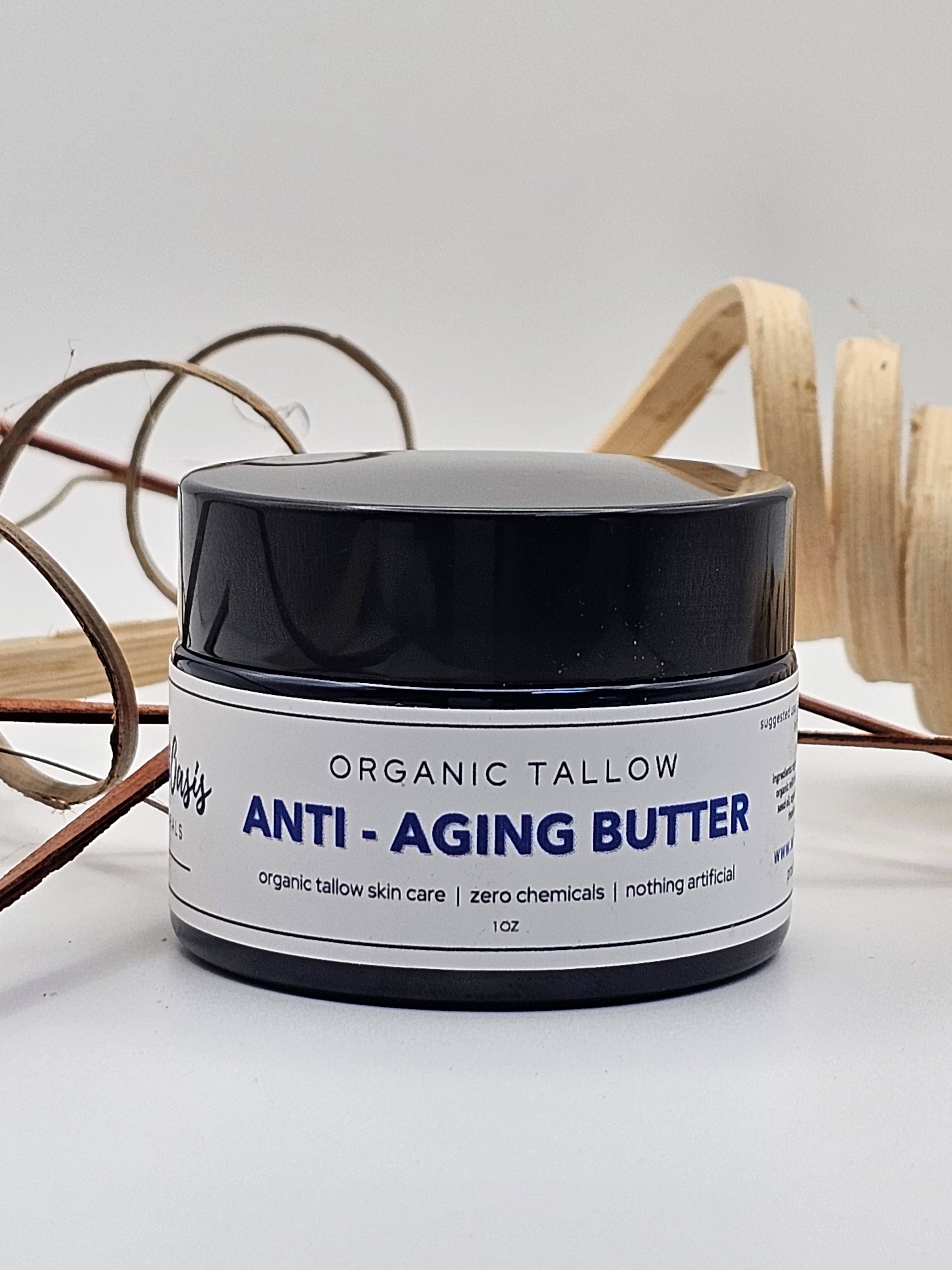 Anti-Aging Butter - 2 oz - Organic Tallow Anti-Wrinkle Cream